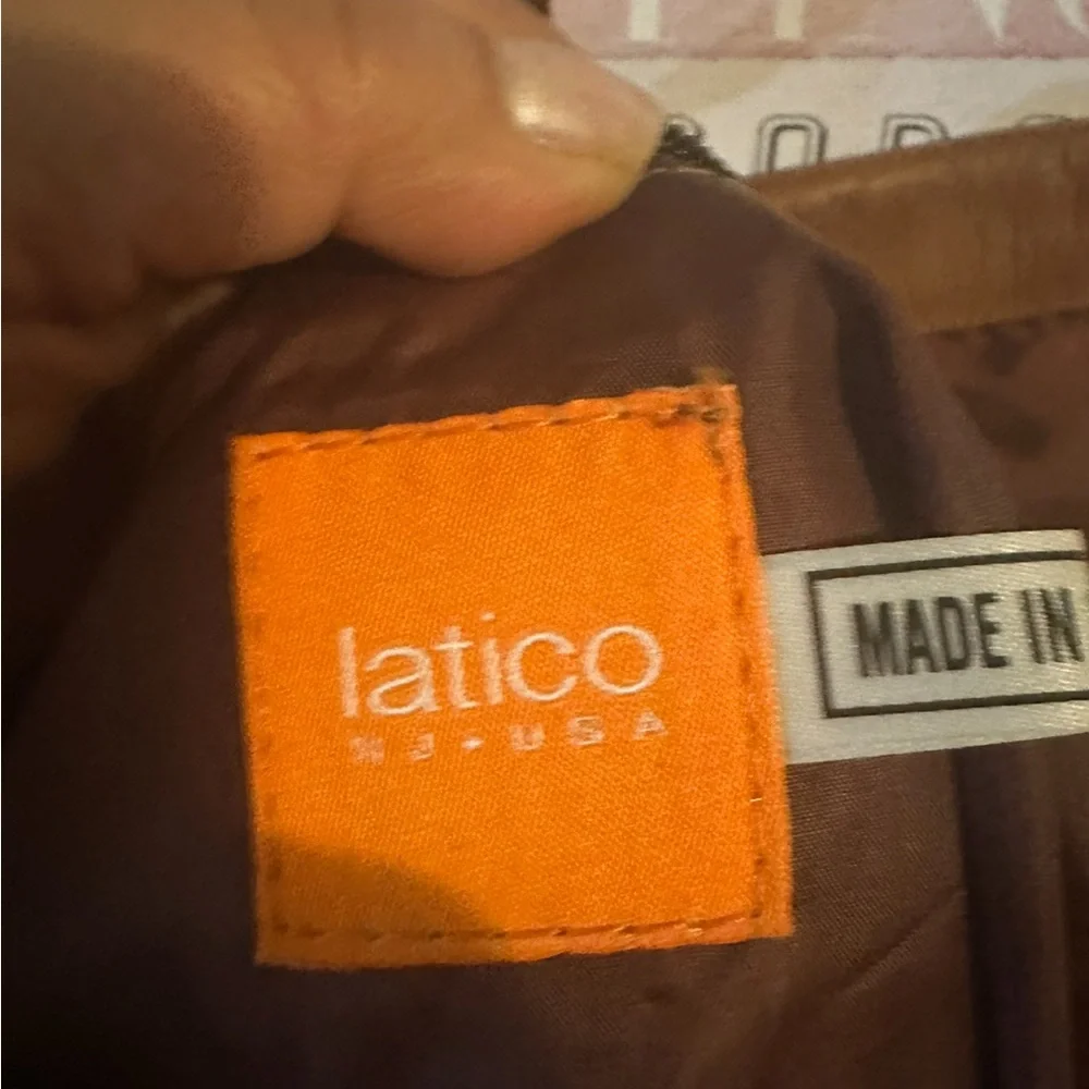 Latico Brown Leather Laptop Bag / Messenger Bag / Briefcase - Unisex